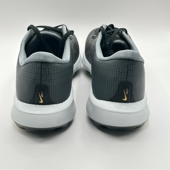 Men’s - Nike Air Zoom Infinity Tour 2 Black Gold Golf FD0217-003 New - Picture 5 of 16